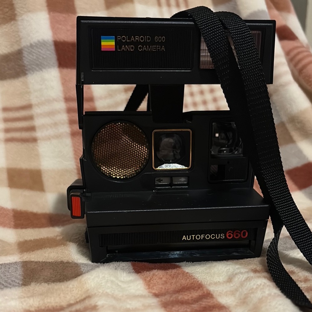 Early 1990 Vintage Polaroid Classic Black Camera